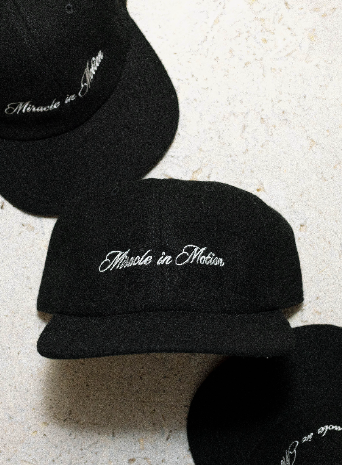 Wool (Black) Miracle In Motion Hat